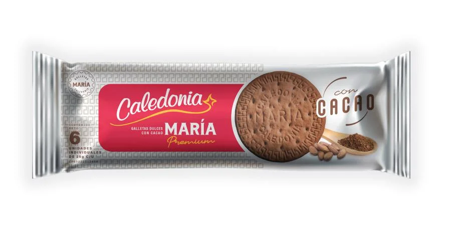 Galleta con cacao maria caledonia 150 gr miniatura 2
