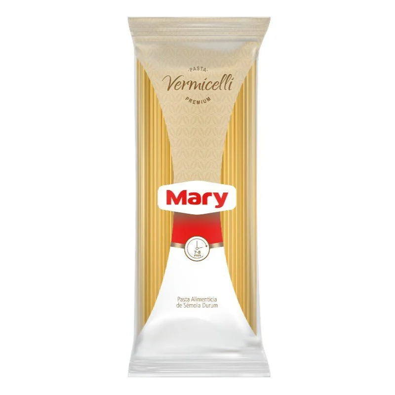 Pasta premium vermicelli mary 500 gr miniatura 1