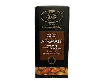 Chocolate oscuro apamate el rey 80 gr miniatura 2