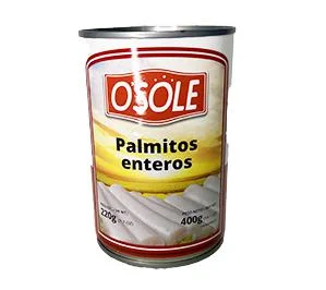 Palmitos enteros osole 400 gr miniatura 1