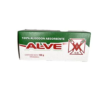 Algodon absorbente alve 100 gr miniatura 2