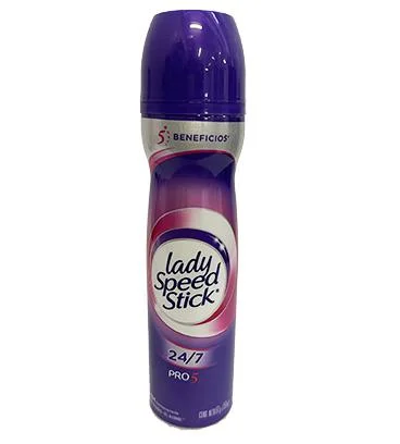 Desodorante aerosol 24/7 pro-5 lady speed stick 91 gr miniatura 1