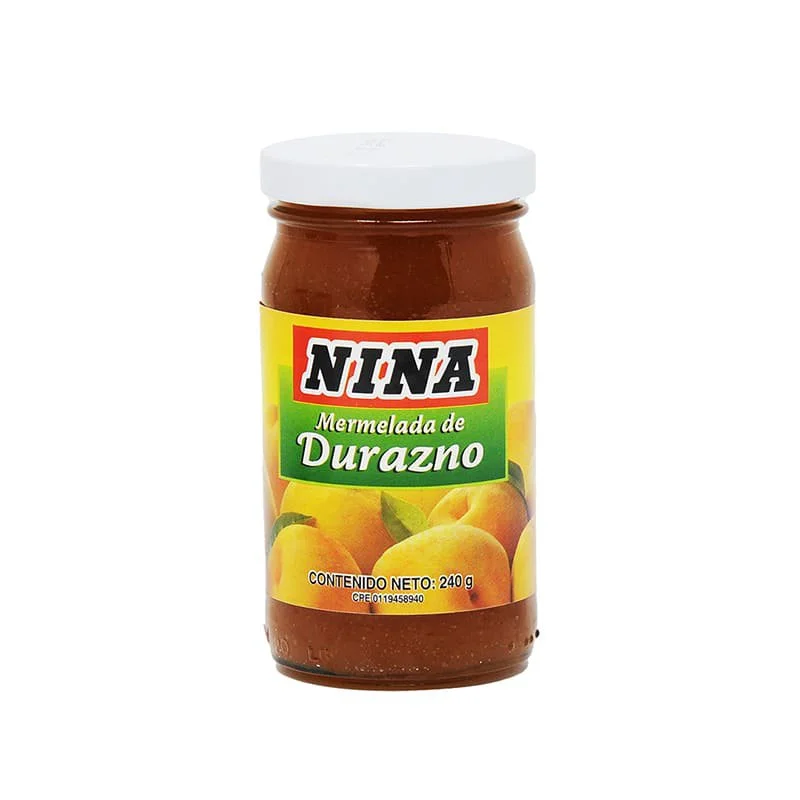 Mermelada de durazno nina 240 gr miniatura 1