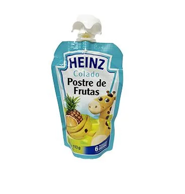 Colado pouch de postre de frutas heinz 113 gr miniatura 2