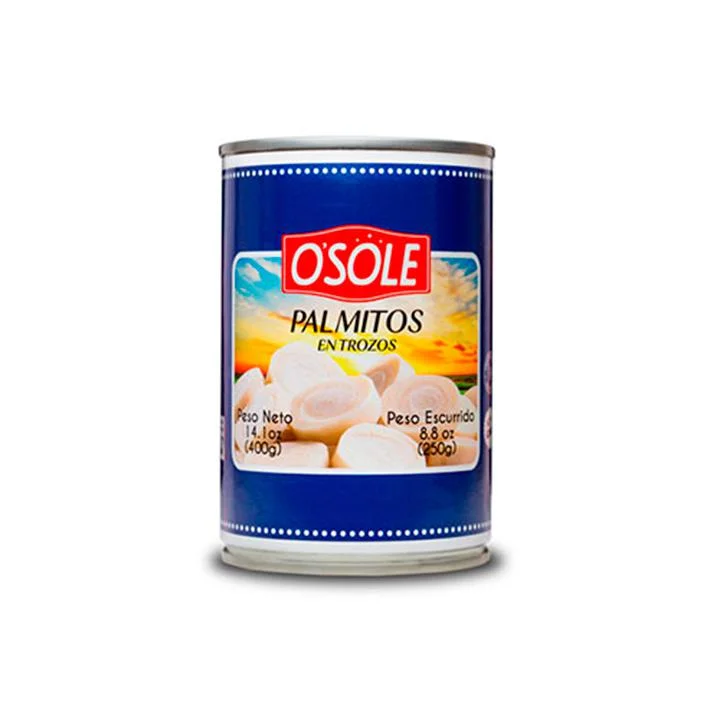Palmitos en trozos osole 400 gr miniatura 2