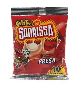Gelatina de fresa sonrissa 132 gr miniatura 2