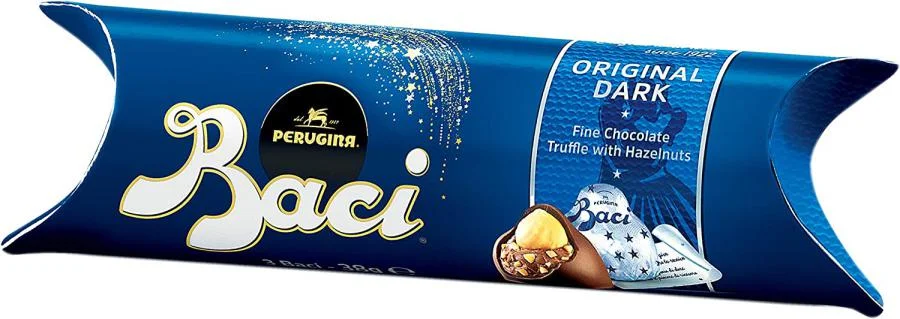 Baci tubo original chocolate oscuro 3 und 37.5 gr miniatura 2
