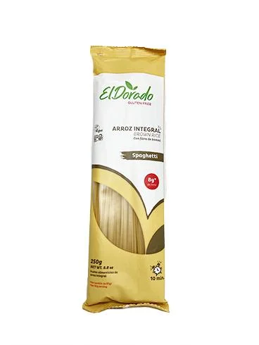 Pasta spaghetti arroz integral el dorado 250 gr miniatura 2
