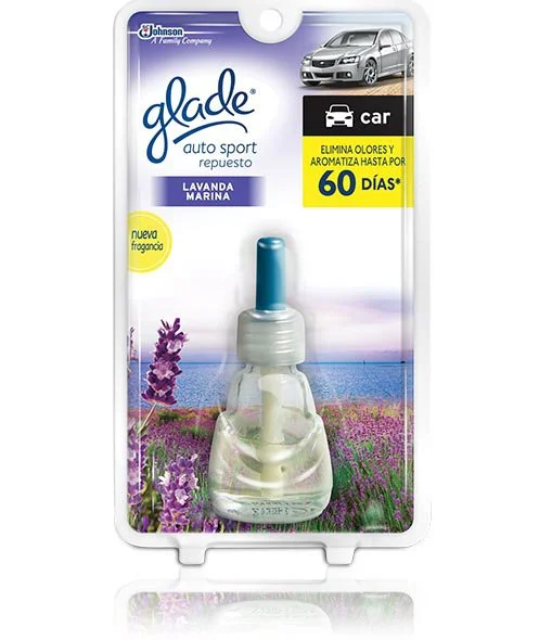 Glade auto sport repuesto lavanda marina 7 ml miniatura 2