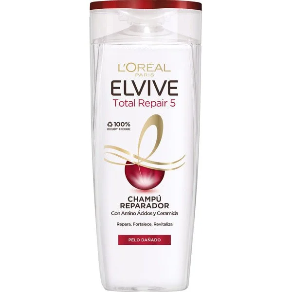 Shampoo reparacion total 5 elvive 370 ml miniatura 1