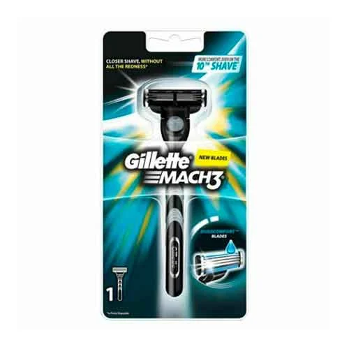 Afeitadora mach3 gillette 1 und. miniatura 2