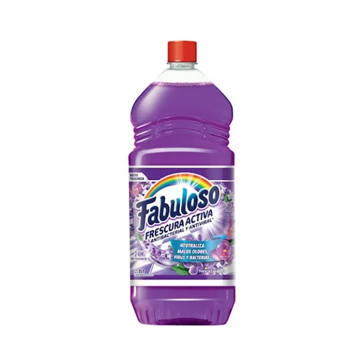 Limpiador antibacterial lavanda fabuloso 1 lt miniatura 2