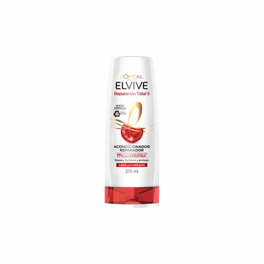 Acondicionador reparador total 5 elvive 370 ml miniatura 2