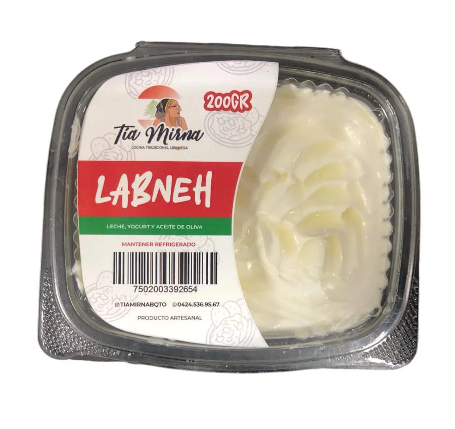 Crema labneh a base de yogurt 200gr tia mirna miniatura 1