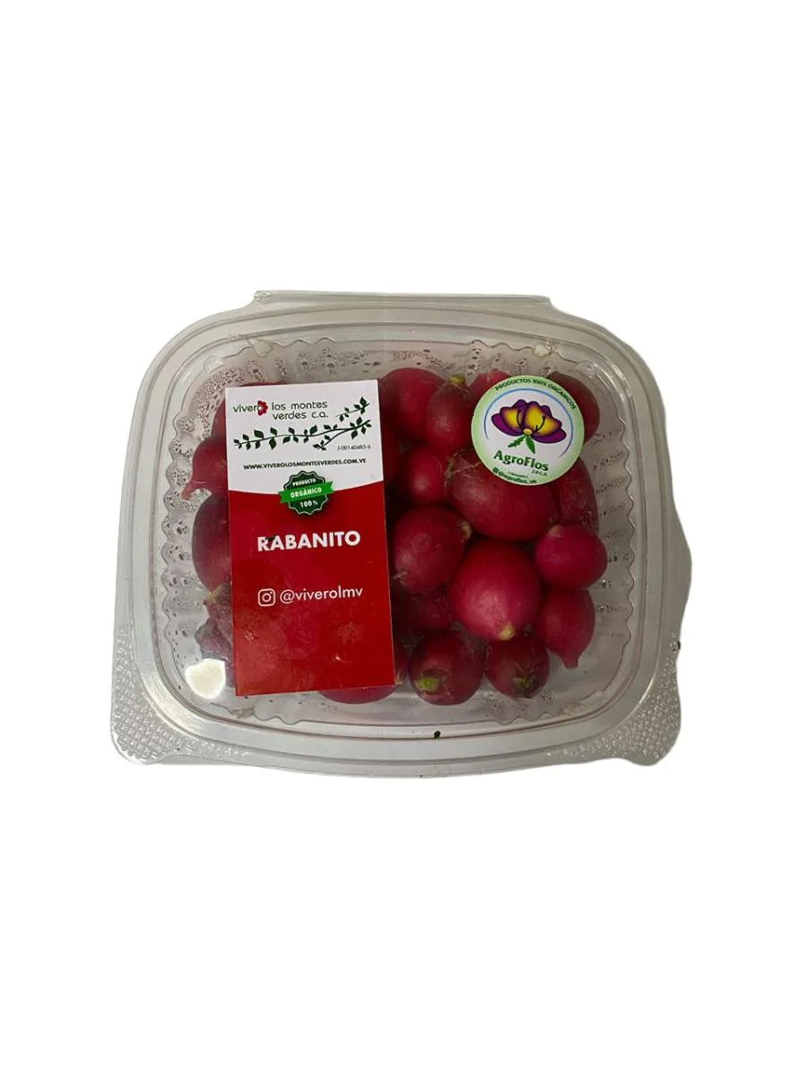 Rabano baby 150gr- agroflos miniatura 1