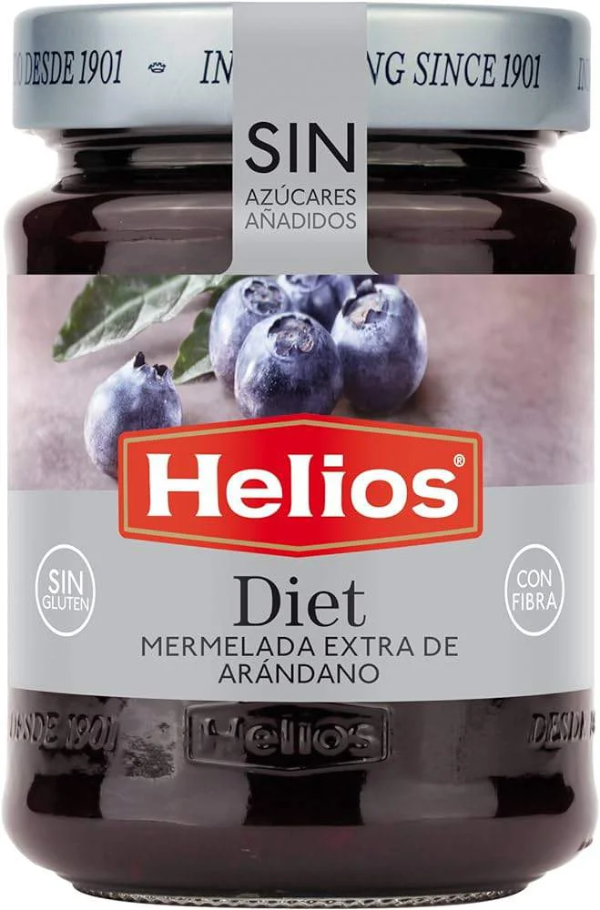 Mermelada de arandanos diet helios 280 gr miniatura 2