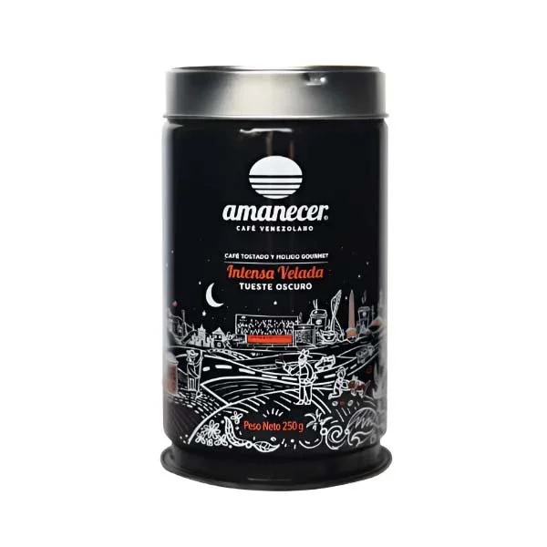 Cafe molido gourmet intensa velada 250 gr amanecer miniatura 2