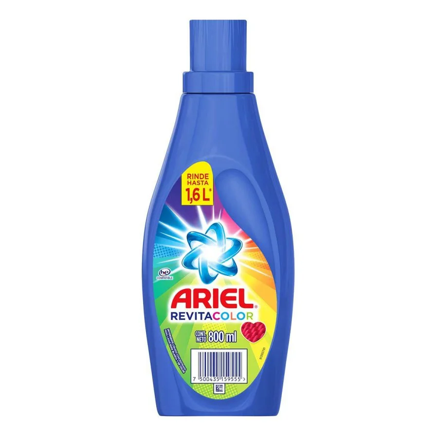 Detergente liquido revitacolor ariel 800 ml miniatura 2