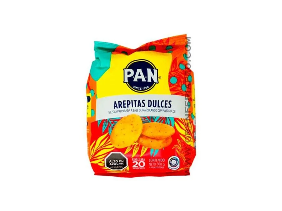 Mezcla de arepitas dulces pan 500 gr (h193)