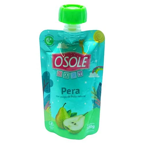 Compota pouch pera osole 100 gr miniatura 2