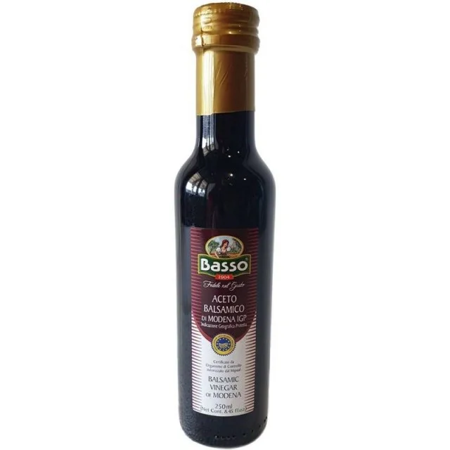 Vinagre balsamico basso 250ml miniatura 1
