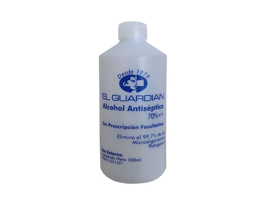 Alcohol antiseptico el guardian 500ml miniatura 1
