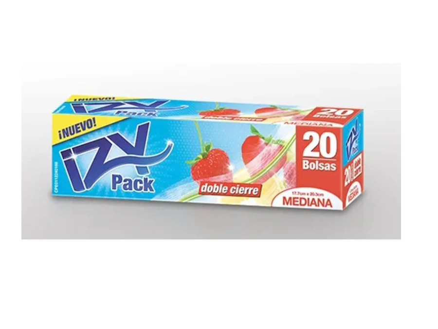Bolsa mediana doble cierre izy pack 20b miniatura 2