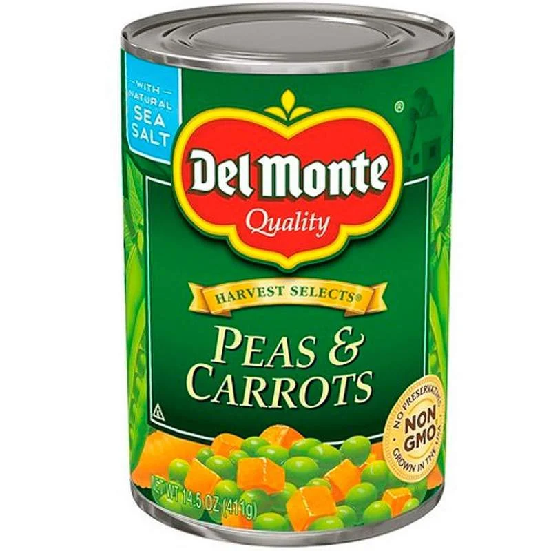 Guisantes con zanahoria del monte 411gr miniatura 2