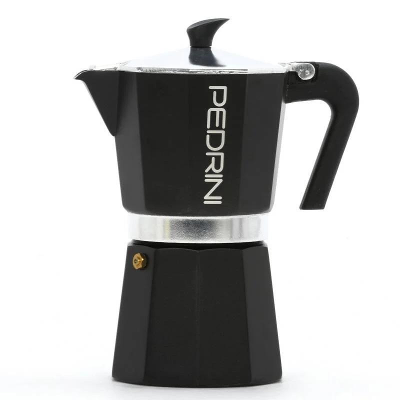 Cafetera negra 9 tazas pedrini (p9115) miniatura 2