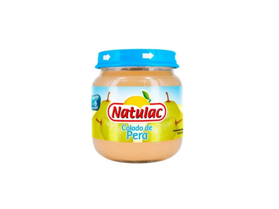Colado de pera sin azucar 113 gr natulac miniatura 2