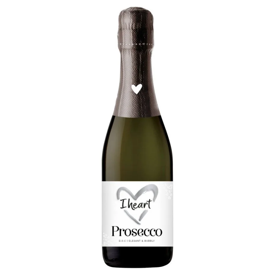 Mini prosecco heart extra dry 0.20 lt miniatura 2