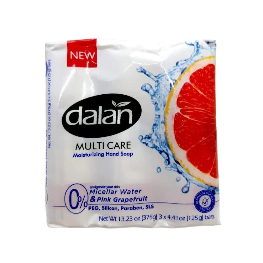 Jabón barra micelar multicare granada dalan 3pack 125g miniatura 2