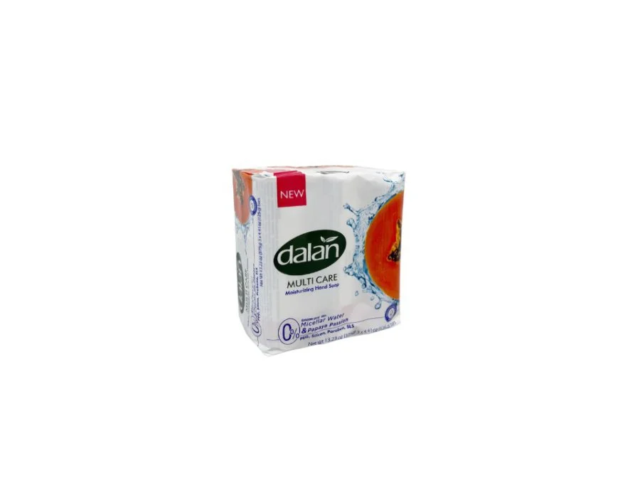 Jabón barra micelar multicare pasión papaya dalan 3pack 125g miniatura 2