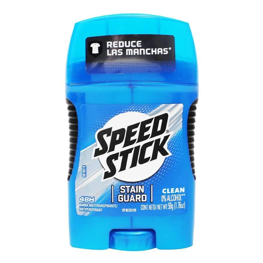 Desodorante barra stain guard speed stick 50 gr miniatura 1