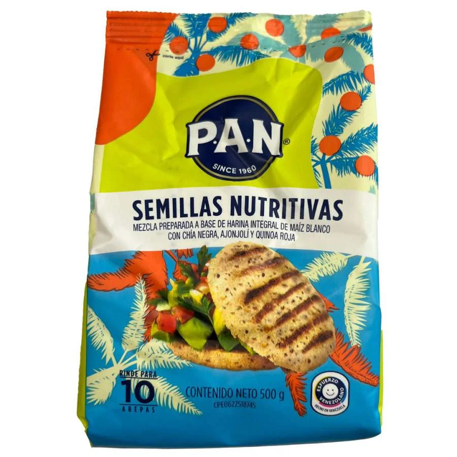 Mezcla de semillas nutritivas pan 500 gr 1x12 (h195) miniatura 2
