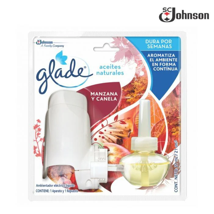 Glade aceite natural manzana y canela 21 ml miniatura 1