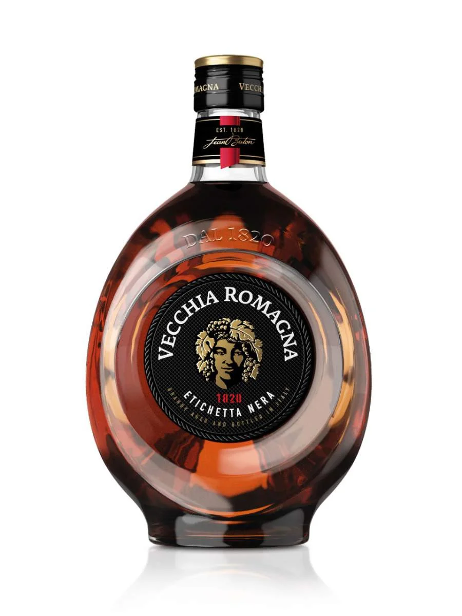 Brandy vecchia romagna 750ml - etichetta nera miniatura 2