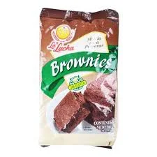 Mezcla para brownie sin gluten la lucha 500 gr miniatura 1