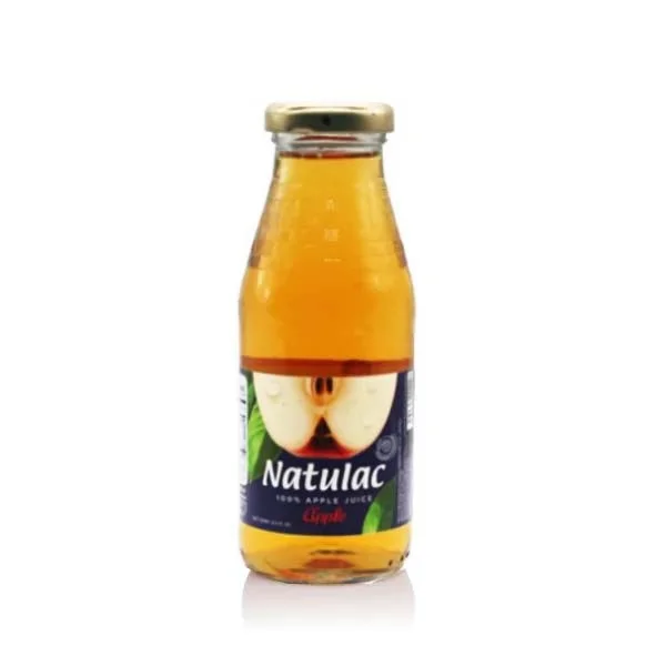 Jugo clarificado de manzana natulac 250cm miniatura 1