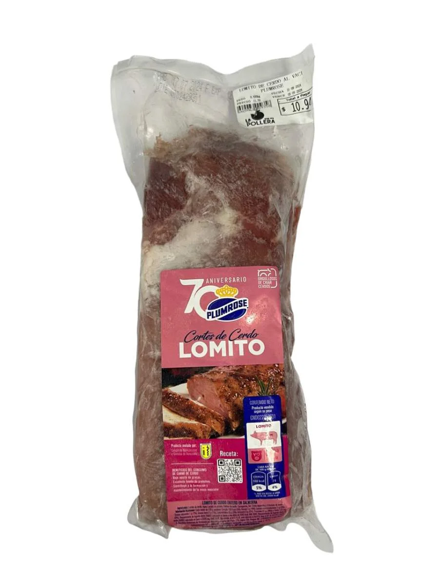 Lomito de cerdo al vacio plumrose por kg miniatura 2