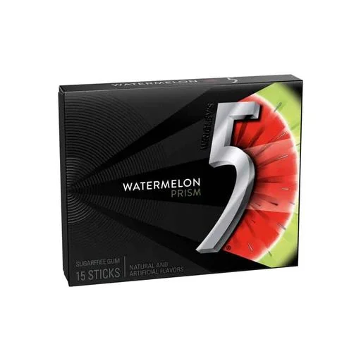 Chicles five 5 gum watermelon prism 40.5g. miniatura 1