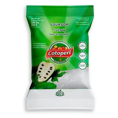 Pulpa de guanabana cotoperi 397 gr