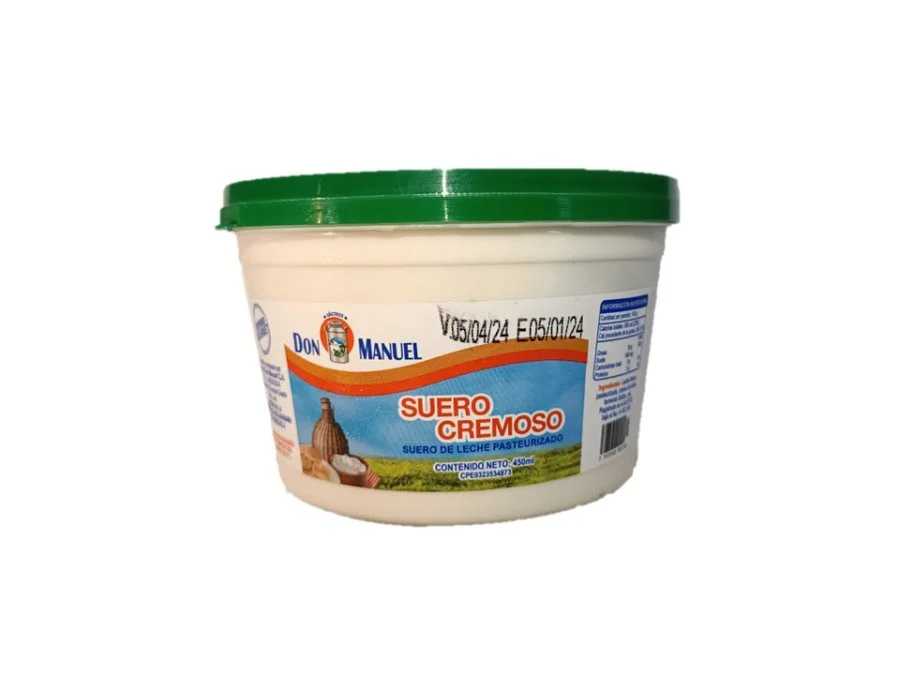 Suero cremoso pasteurizado don manuel 450ml miniatura 1