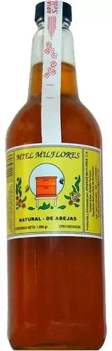 Miel milflores natural de abejas 1 kg miniatura 2