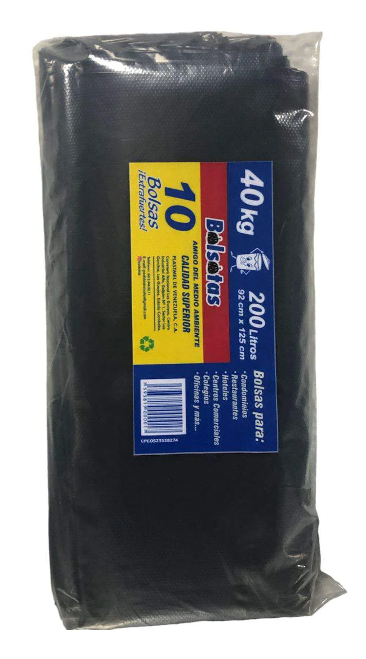 Bolsas para basura bolsotas 200 lts miniatura 1