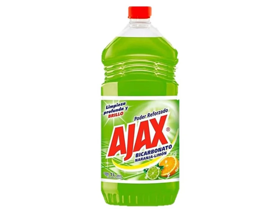Desinfectante bicarbonato naranja limon ajax 1 lt