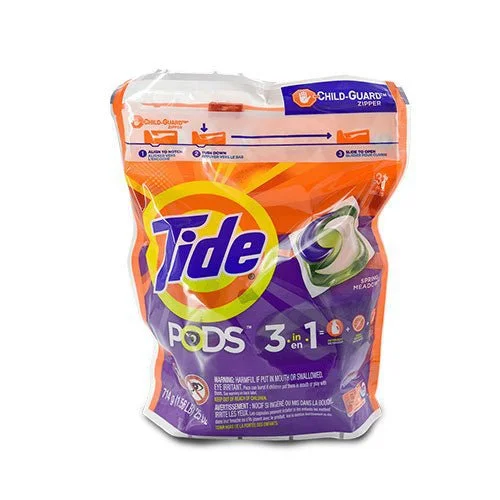Jabon tide pods 3 en 1 39 capsulas 1.81lb