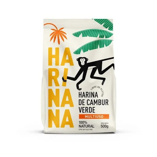 Harina de cambur verde harinana 500gr