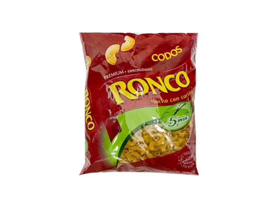 Pasta codos jet ronco 500gr