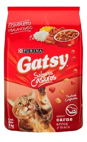 Gatsy purina sabores caseros 3 kg